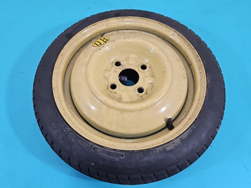 Koło zapasowe 14" dojazdowe dojazdówka Mazda 2 II DE Rozstaw śrub: 4x100, Marka opon: Toyo, 115 mm, Profil opony: 70, 4x108...