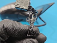 Lusterko prawe Mercedes W221 Europa / Lakier:C197 /elektrycznie składane / 7+8pin / Nie sprawny kierunkowskaz / pęknięty...