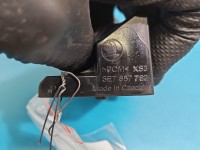 Mocowanie tył - prawa, Europejska, Prowadnica pasa tył prawa uchwyt 5E7857782 Skoda Superb IV