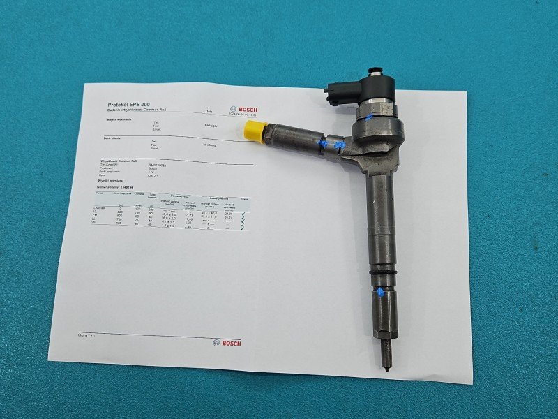 TESTOWANY Wtryskiwacz 0445110082 Honda Civic VII 1.7 citd 101KM