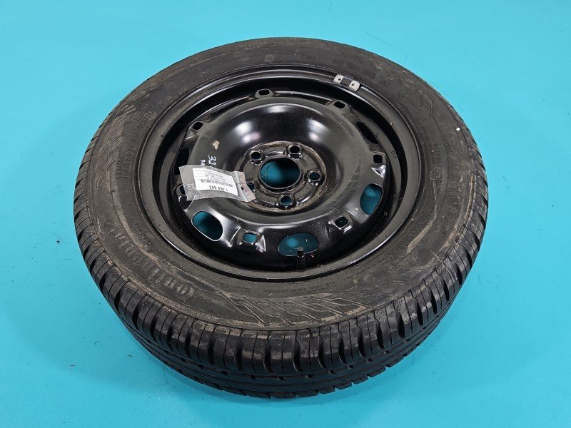 Koło zapasowe 14" dojazdowe dojazdówka Skoda Fabia I Rozstaw śrub: 5x100, Continental, 185 mm, Profil opony: 65, SZEROKIE...