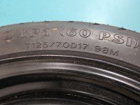 Koło zapasowe 17" dojazdowe dojazdówka Toyota Auris I 5x114.3, Bfgoodrich, et 39 4t 125/70/R17 98M 2007
