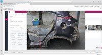 Błotnik tył lewy Honda HR-V II 13-18 ćwiartka czarny NH821M