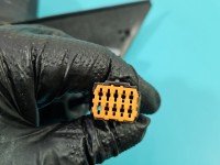 Lusterko lewe pin Peugeot 206 HB 5d kolor srebrny europa