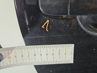 Drzwi tył prawe Seat Cordoba II 6L sedan 4d czarny LC92