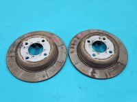 Tarcze hamulcowe tył klocki HYUNDAI i20 II 14-20 1.2 16V