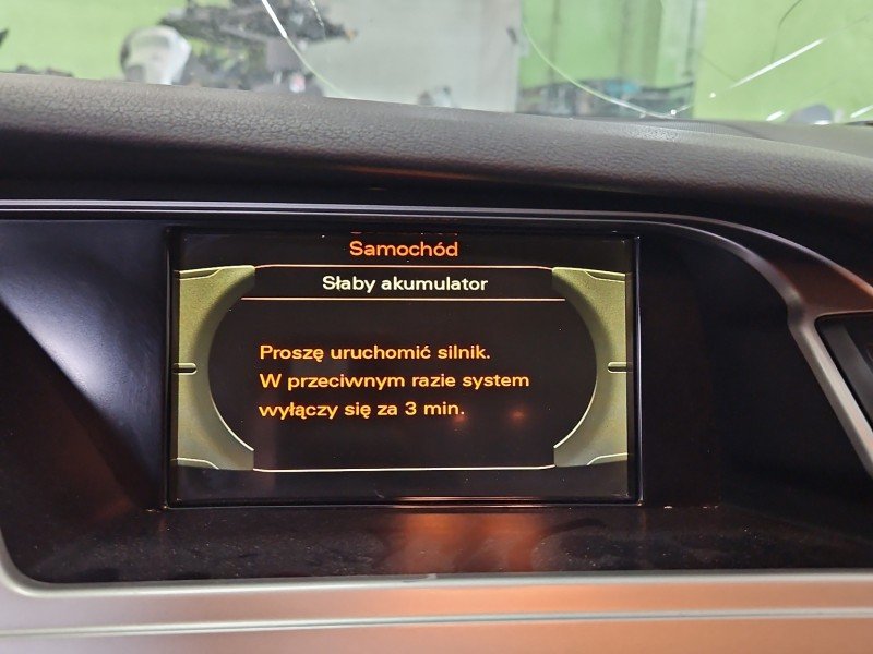 Wyświetlacz AUDI A4 B8 4F0919604 monitor