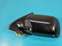 Lusterko lewe BMW X5 E53 elektryczny, Europejska, Kod lakieru: 475/9, el. składane, rysy, odpryski, 12+4pin / problem ze...