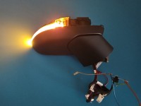 Lusterko prawe Mercedes CLA C118 X118 biały 149 europa