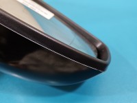 Lusterko lewe Renault Fluence czarny, malowana, elektryczny, Europejska, 10pin. Malowana obudowa czarny NV676 europa