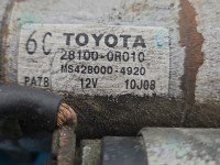 TEST Rozrusznik Toyota Avensis II T25 2.0 D4D 28100-0R010, MS428000-4920