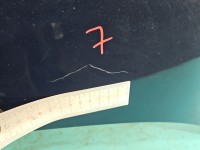 Maska przednia Seat Toledo II Leon I granatowy