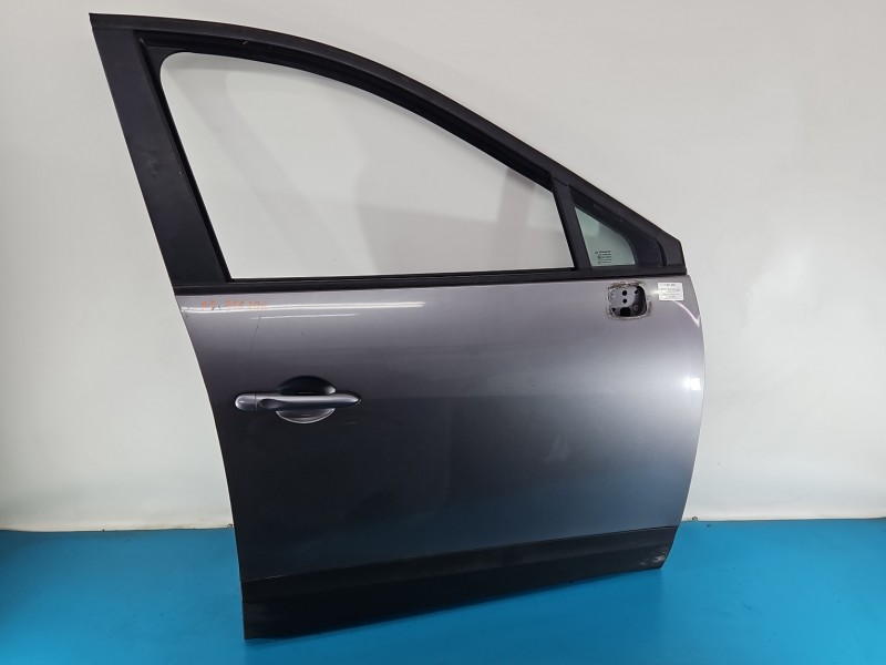 DRZWI PRZÓD PRAWE PASAŻERA Renault Scenic III 5d szary TEKNG