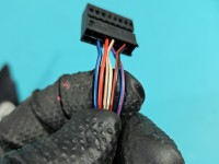 Lusterko lewe Vw Golf plus Rysy na obudowie Kierunkowskaz pływający, 6pin STALOWY LA6Q europa