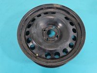 Felga stalowa 16" Opel Astra III H Szerokość felgi: 6.5", Rozstaw śrub: 4x100, Otwór centralny: 56,6, Odsadzenie (ET): 37,...