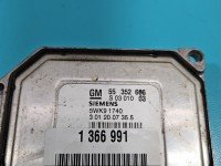 Komputer Sterownik silnika Opel Vectra C 55352666, 5WK91740, 3012007355 1.8 16V