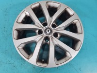 Felga aluminiowa 17" Renault Kadjar alufelga Szerokość felgi: 7.0", 5x114.3, Odsadzenie (ET): 40, RENAULT, srebrny, Kod...