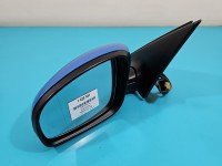 Lusterko lewe pin Skoda Roomster HB niebieski LF5S 5d europa