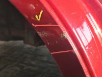 Błotnik tył prawy ćwiartka Toyota Corolla E16 E18 13- 3t3 sedan