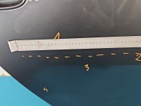 Drzwi tył prawe Bmw e60 e61 kombi 5d TITANGRAU II METALLIC (A36)