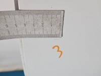 Drzwi tył lewe Toyota Aygo II 14-22 HB 5d biały 068