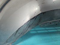 Zderzak przód Renault Megane II szary NV603