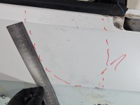 DRZWI PRZÓD PRAWE PASAŻERA Vw Golf VII 5d biały L0K1