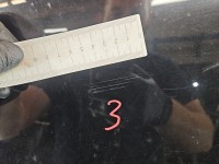 Maska przednia Mercedes W212 czarny 040U