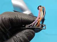 Lusterko lewe Vw Passat B5 elektryczny, Europejska, Kod lakieru: LB5S, 9 pin składane elektrycznie europa