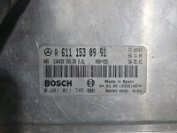 Komputer Sterownik silnika 0281011745, A6111530991 Mercedes Sprinter I 903 2,2.0 cdi