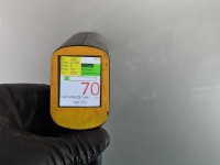 Maska przednia Toyota Auris II srebrny, 1F7