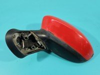 Lusterko lewe pin Fiat Grande Punto HB 3d kolor czerwony europa