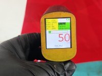 Błotnik przód prawy Toyota Yaris I czerwony