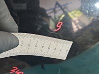 Błotnik przód prawy Hyundai I40 czarny ub6