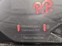 Zaślepka kratka zderzaka prawa atrapa Vw Tiguan II 16- 5NA853666A