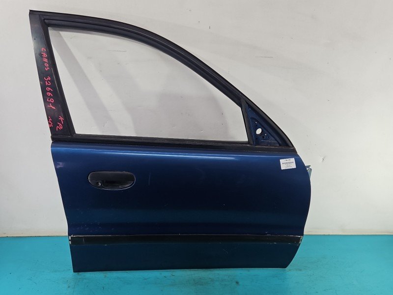 DRZWI PRZÓD PRAWE PASAŻERA Daewoo Lanos 4d granatowy
