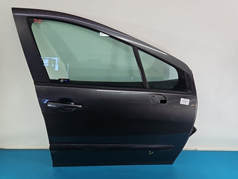 DRZWI PRZÓD PRAWE PASAŻERA Peugeot 308 I 5d grafitowy KTP