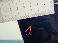 DRZWI PRZÓD PRAWE PASAŻERA Fiat Tipo II 15- 5d granatowy 717/A