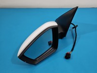 Lusterko lewe pin Skoda Kamiq HB 5d kolor biały LF9E europa