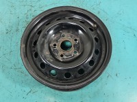 Felga stalowa 15" Vw Golf VII Szerokość felgi: 6.0", Rozstaw śrub: 5x112, Odsadzenie (ET): 43, Volkswagen, czarny, Kod...