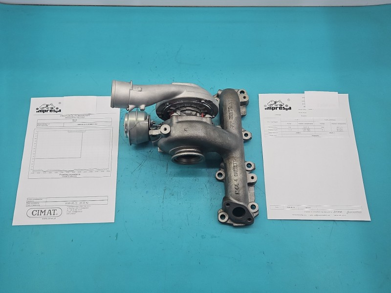 Turbosprężarka Regenerowana Alfa romeo 159 1.9 jtd 120KM 767837-1, 55200807