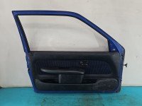 Drzwi przód lewe Peugeot 106 3d niebieski EGJ