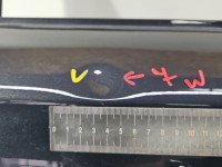 Drzwi tył prawe Hyundai I30 III 16- kombi 5d niebieski YG7