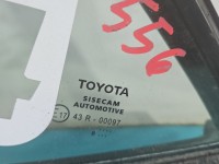 Szyba drzwi tył lewa Toyota Corolla E16 E18 13- sedan