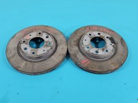 Tarcze hamulcowe przód klocki Mitsubishi, Europejska, średnica 273 grubość 21mm,2 elementy Mitsubishi Galant 2.5 V6