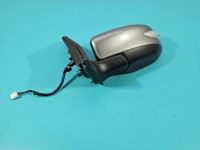 Lusterko lewe Nissan Pulsar elektryczny, Europejska, Kod lakieru: K51g, Rysy na kierunku,7 pinów europa