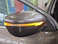 Lusterko prawe Nissan Qashqai II J11 13-21 brązowy CAP G europa