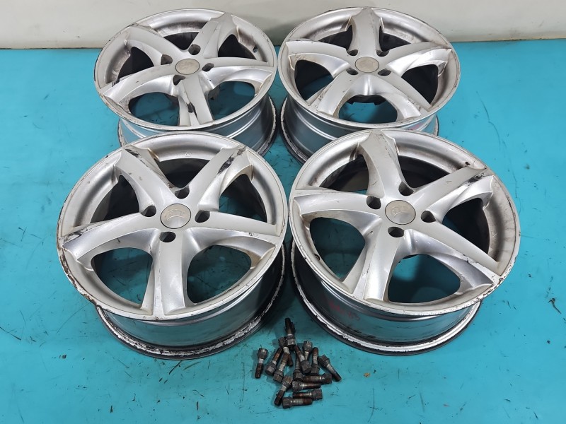 4X alufelgi felgi 16" komplet Citroen C4 I R16