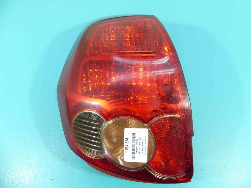 Lampa tył prawa Toyota Auris I HB