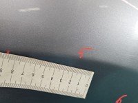 Błotnik przód prawy Renault Megane III niebieski TERNR - BLUE